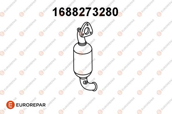 EUROREPAR 1688273280 - Catalytic Converter car-mod.net
