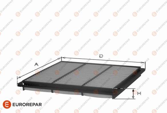 EUROREPAR 1682265780 - Engine Air Filter car-mod.net