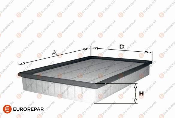 EUROREPAR 1682262180 - Engine Air Filter car-mod.net