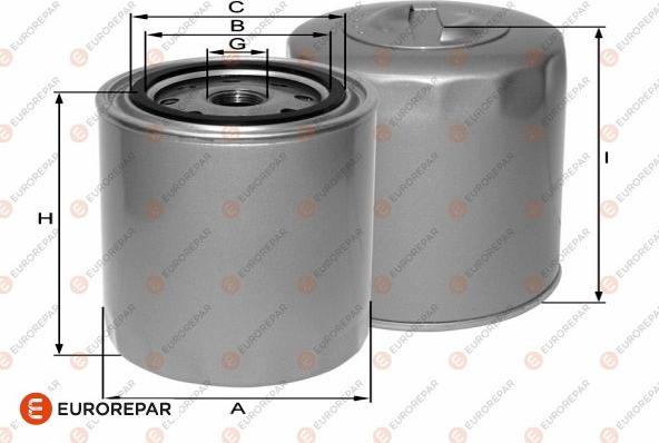 EUROREPAR 1682289480 - Oil Filter car-mod.net