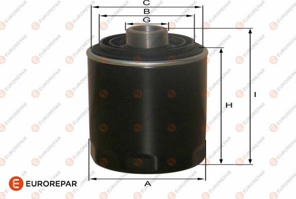 EUROREPAR 1682287680 - Oil Filter car-mod.net