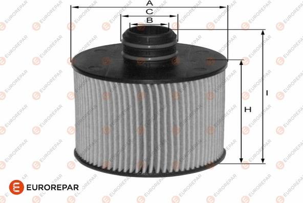 EUROREPAR 1682276180 - Oil Filter car-mod.net