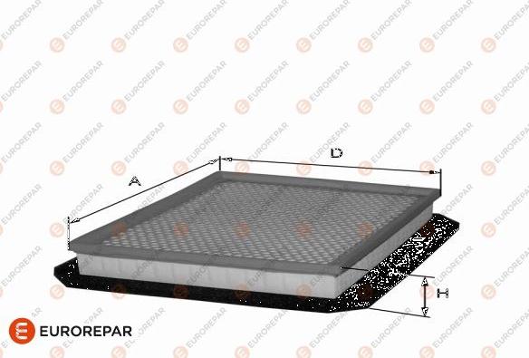EUROREPAR 1682270480 - Engine Air Filter car-mod.net