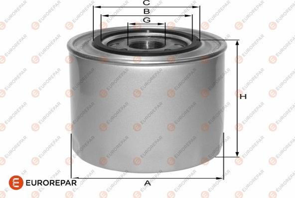 EUROREPAR 1682281080 - Oil Filter car-mod.net