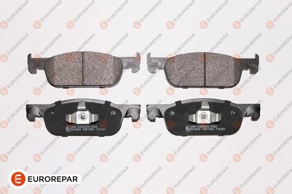 EUROREPAR 1639377680 - Brake Pad Set, disc brake car-mod.net
