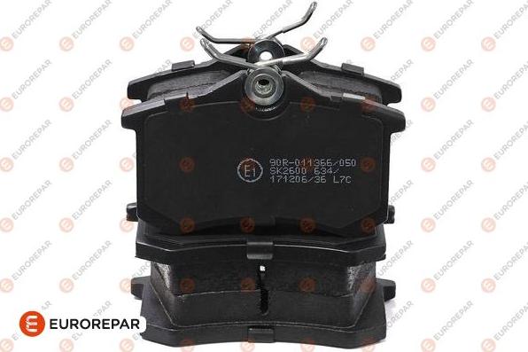 EUROREPAR 1635144880 - Brake Pad Set, disc brake car-mod.net