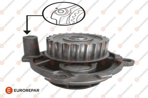 EUROREPAR 1623100680 - Water Pump car-mod.net