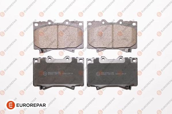 EUROREPAR 1675993780 - Brake Pad Set, disc brake car-mod.net