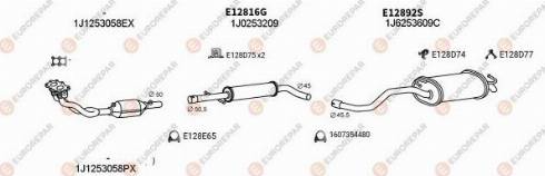 EUROREPAR 100057 - Exhaust System car-mod.net