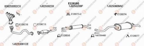 EUROREPAR 103570 - Exhaust System car-mod.net