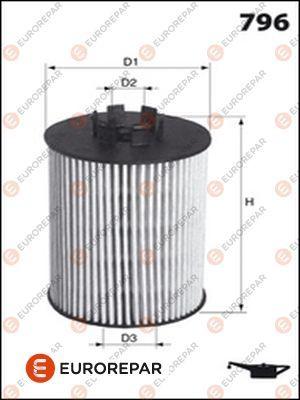 EUROREPAR E149120 - Oil Filter car-mod.net