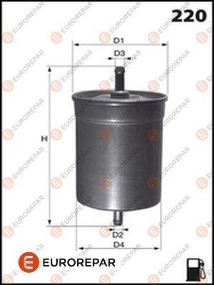EUROREPAR E145055 - Fuel filter car-mod.net