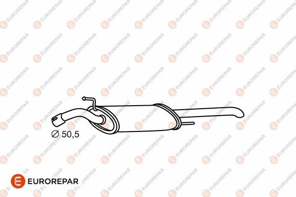 EUROREPAR E12831H - End Silencer car-mod.net