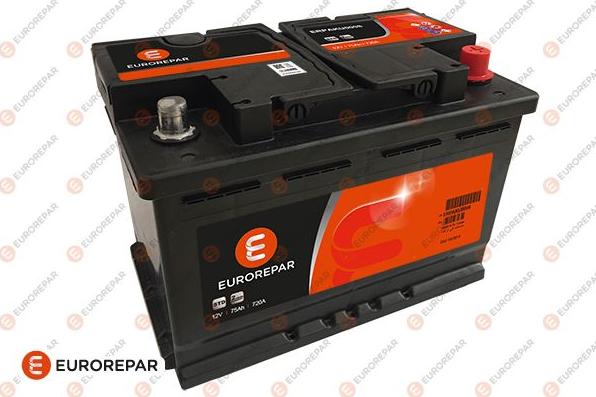 EUROREPAR ERPAKU0008 - Starter Battery car-mod.net