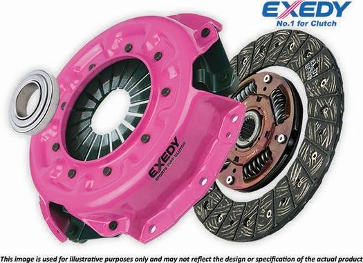 Exedy-AU TYK-6279HD - Clutch Kit car-mod.net