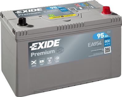 Exide EA954 - Starter Battery car-mod.net