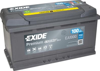 Exide EA1000 - Starter Battery car-mod.net
