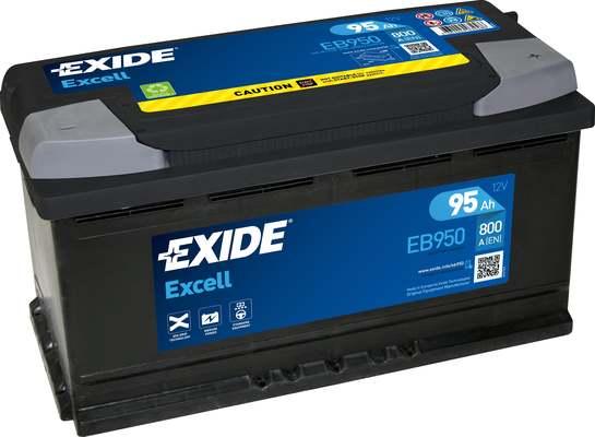 Exide EB950 - Starter Battery car-mod.net