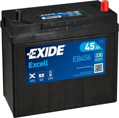 Exide EB456 - Starter Battery car-mod.net