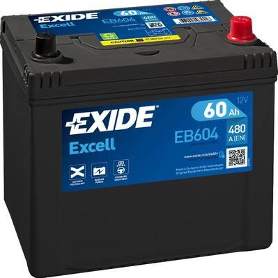Exide EB604 - Starter Battery car-mod.net