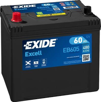 Exide EB605 - Starter Battery car-mod.net