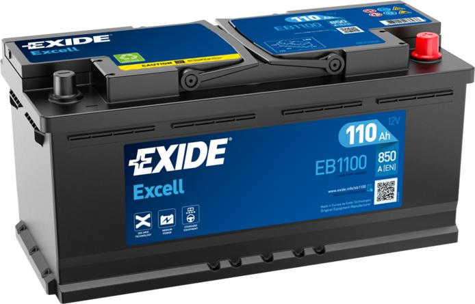 Exide EB1100 - Starter Battery car-mod.net