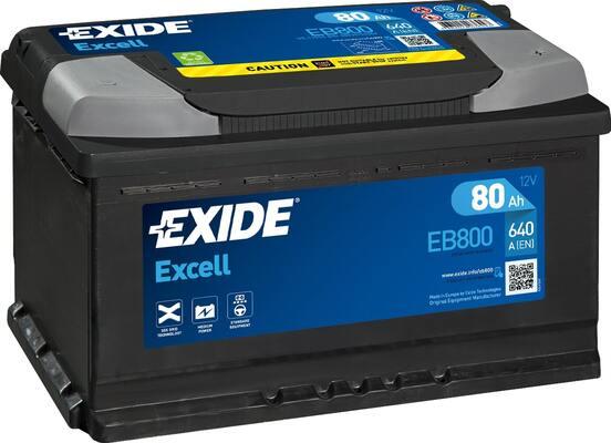 Exide EB800 - Starter Battery car-mod.net