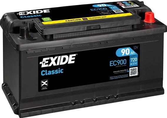Exide EC900 - Starter Battery car-mod.net