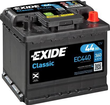 Exide EC440 - Starter Battery car-mod.net
