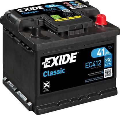 Exide EC412 - Starter Battery car-mod.net