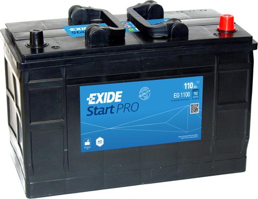 Exide EG1100 - Starter Battery car-mod.net
