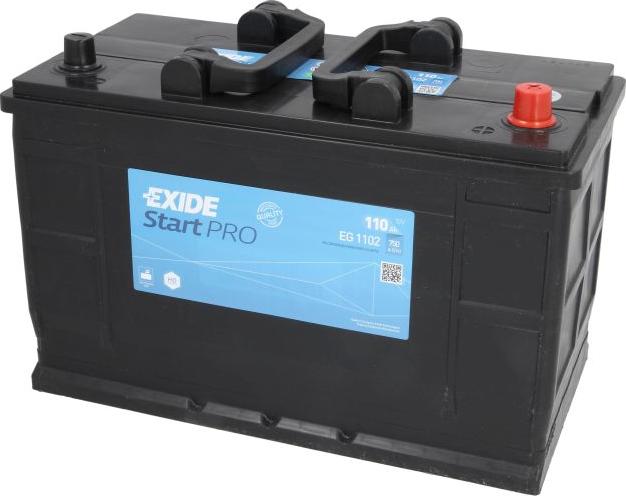 Exide EG1102 - Starter Battery car-mod.net
