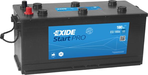 Exide EG1806 - Starter Battery car-mod.net