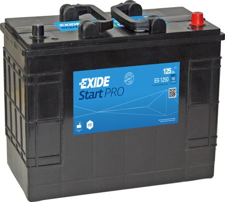 Exide EG1250 - Starter Battery car-mod.net