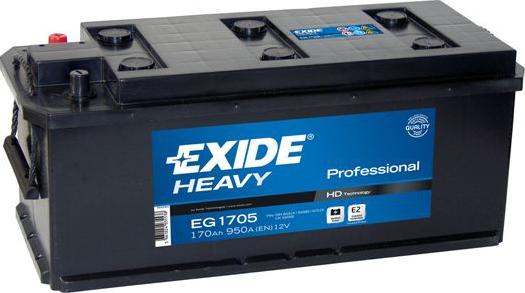 Exide EG1705 - Starter Battery car-mod.net