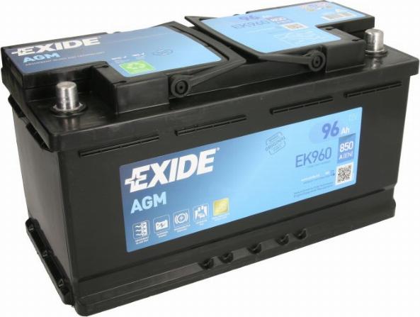 Exide EK960 - Starter Battery car-mod.net
