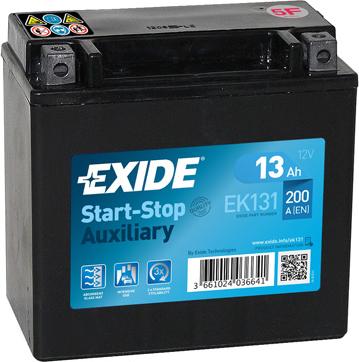 Exide EK131 - Starter Battery car-mod.net