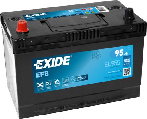 Exide EL955 - Starter Battery car-mod.net