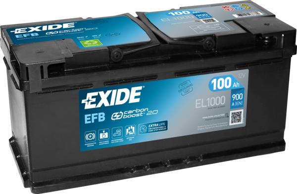 Exide EL1000 - Starter Battery car-mod.net