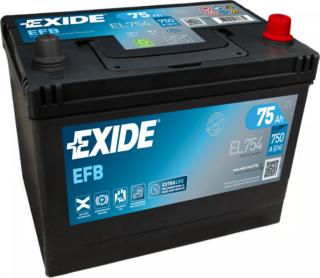 Exide EL754 - Starter Battery car-mod.net