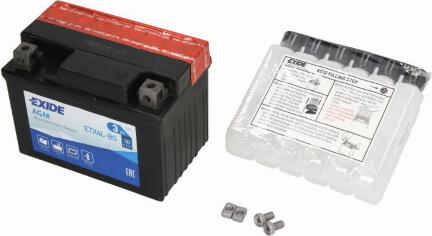 Exide YTX4L-BS - Starter Battery car-mod.net