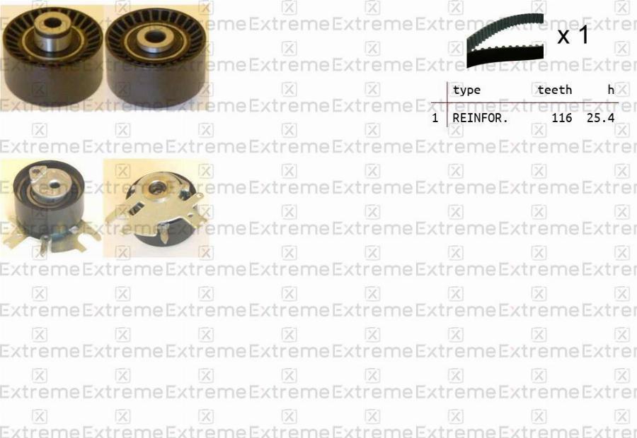 EXTREME 99990063 - Timing Belt Set car-mod.net