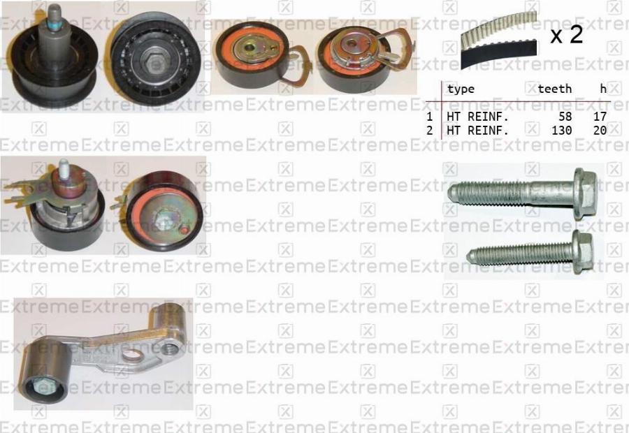 EXTREME 99990037 - Timing Belt Set car-mod.net