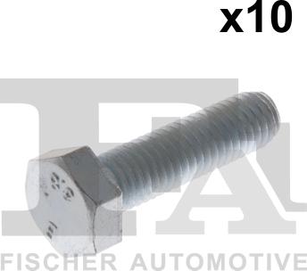 FA1 982-08-031.10 - Bolt, exhaust system car-mod.net
