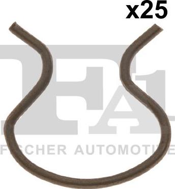 FA1 12-40025.25 - Clip, trim / protective strip car-mod.net