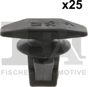 FA1 74-40002.25 - Clip, trim / protective strip car-mod.net