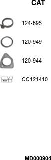 FA1 MD000904 - Catalytic Converter car-mod.net