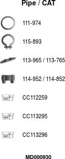 FA1 MD000930 - Catalytic Converter car-mod.net