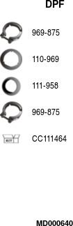 FA1 MD000640 - Soot / Particulate Filter, exhaust system car-mod.net