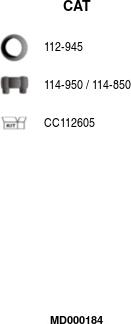 FA1 MD000184 - Catalytic Converter car-mod.net